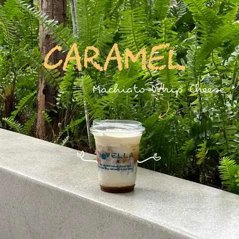 Hình ảnh Caramel machiato whip cheese