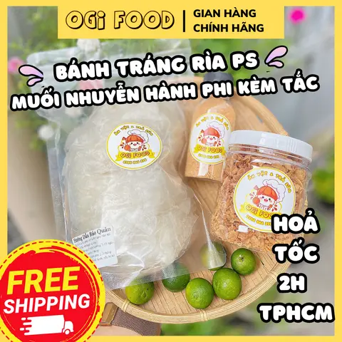 Hình ảnh Combo Rìa Phơi Sương Muối Nhuyễn Hành Phi Lớn