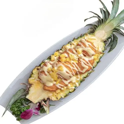 Hình ảnh Tôm Trái Thơm Xốt Mayonnaise