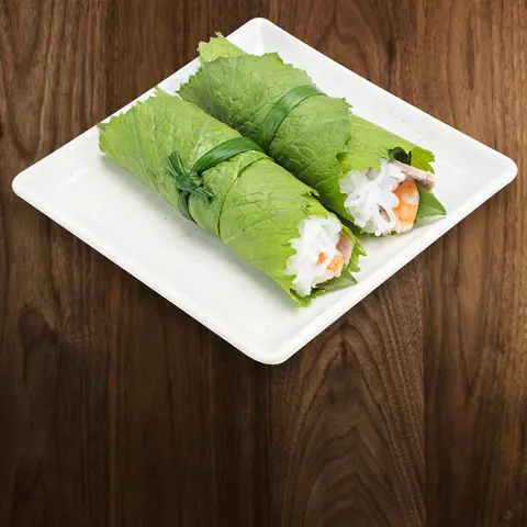 Hình ảnh Cuốn diếp tôm thịt (2 cuốn)