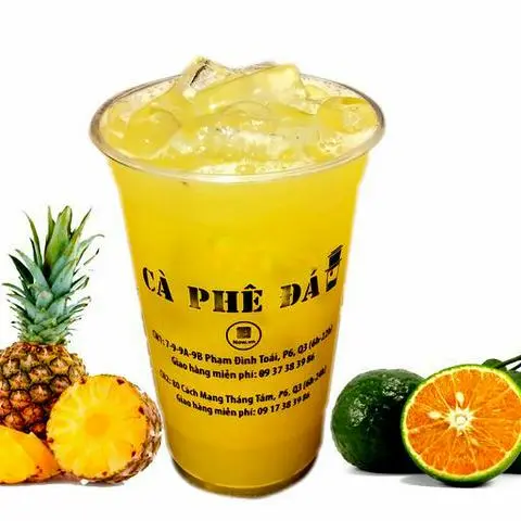 Hình ảnh Cam + Thơm Ép 500ml
