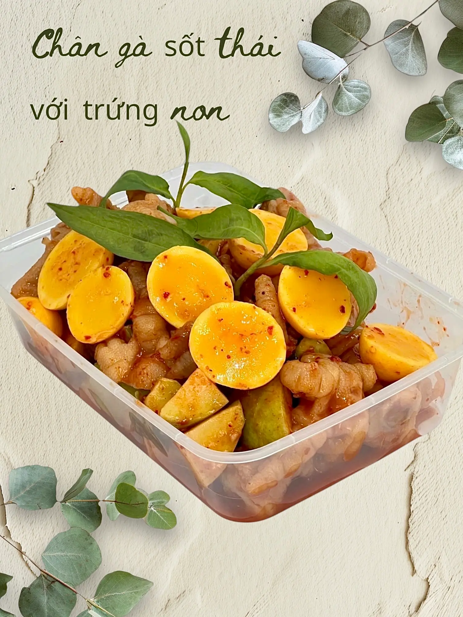 Hình ảnh Chân gà vs trứng non(size M)