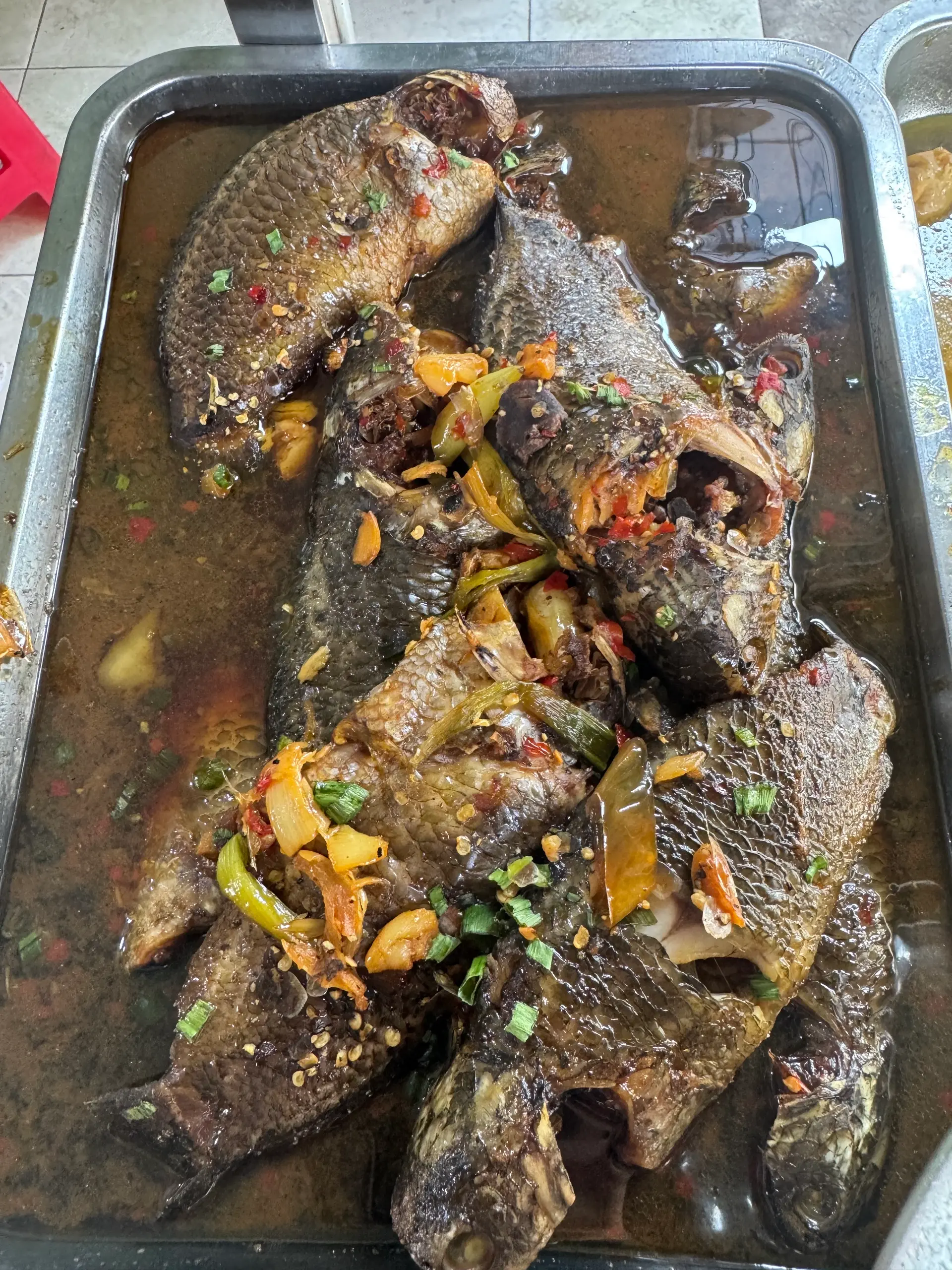 Hình ảnh Cơm cá rô kho
