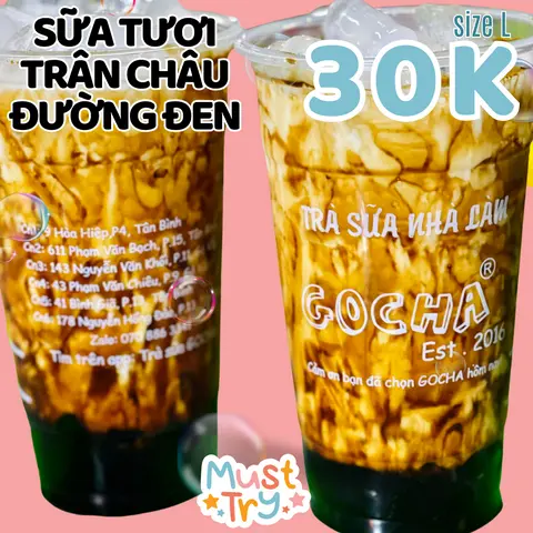 Hình ảnh sữa tươi trân châu đường đen
