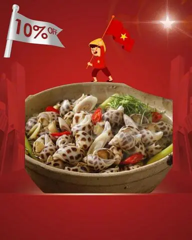 Hình ảnh Ốc Hương hấp thái