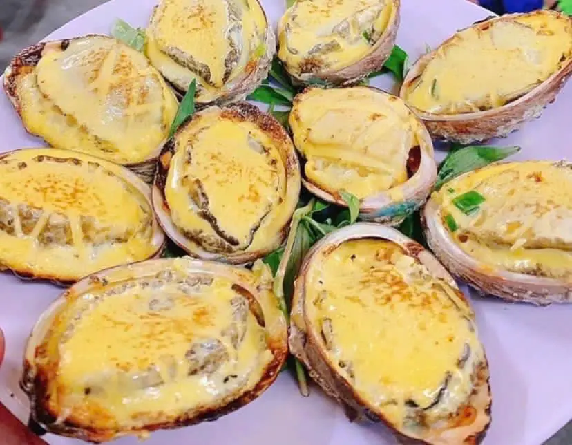 Hình ảnh Bào ngư lớn 1 con nướng phô mai
