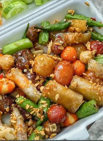 Hình ảnh Combo 210k sốt mắm tỏi đặc biệt