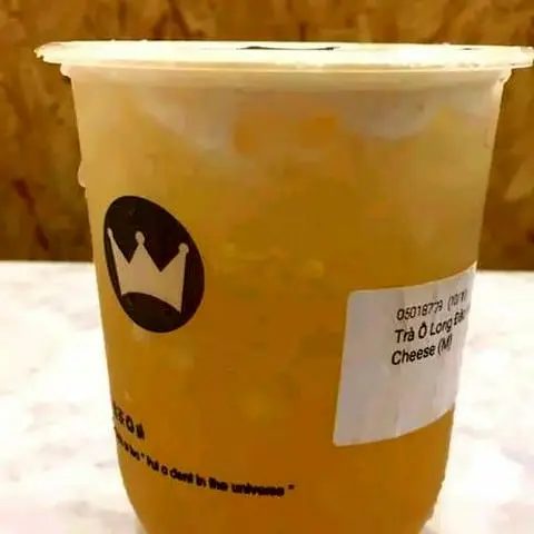 Hình ảnh Trà Ô Long Đào Kem Cheese