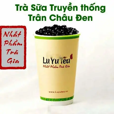 Hình ảnh Hồng trà sữa lu yu trân châu
