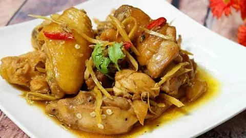 Hình ảnh Cơm vịt kho gừng