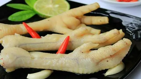 Hình ảnh Chân gà hấp sả 