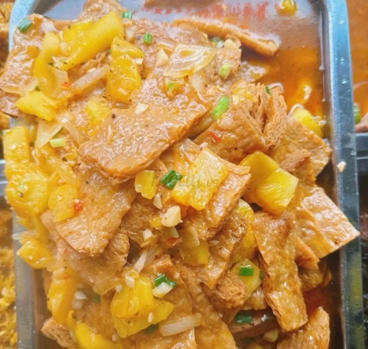 Hình ảnh Cơm Sườn Kho Thơm Chay