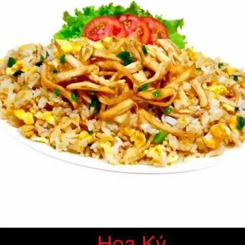 Hình ảnh Cơm chiên gà xé