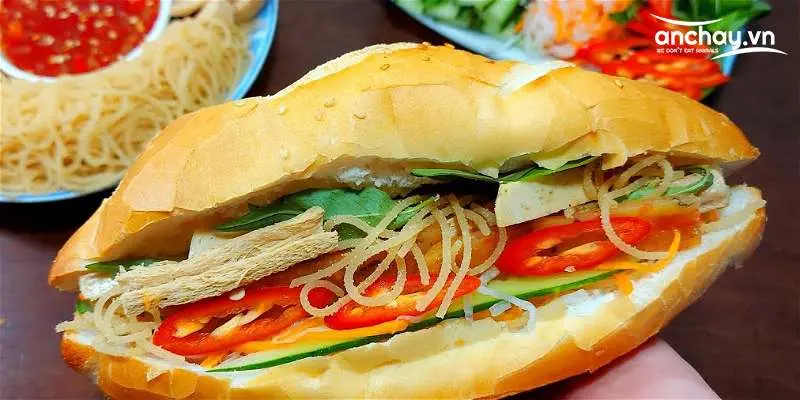 Hình ảnh Bánh Mì Chả Chay 