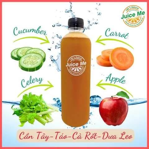 Hình ảnh Green Shield - Cần Tây, Táo , Cà Rốt , Dưa Leo
