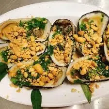 Hình ảnh Sò dẹo nướng mỡ hành