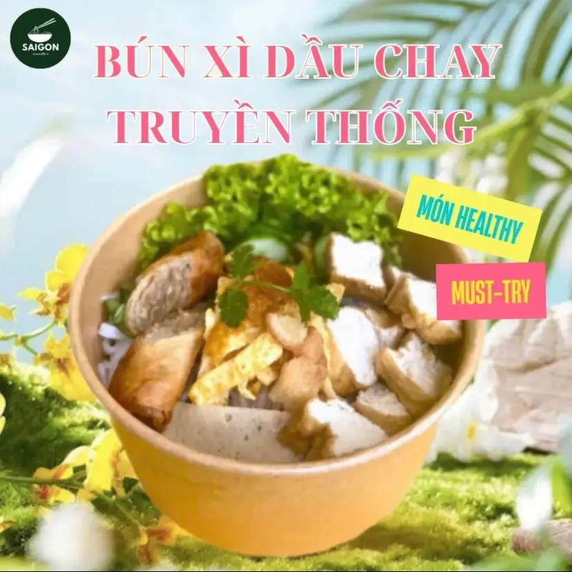 Hình ảnh BÚN XÌ DẦU CHAY TRUYỀN THỐNG