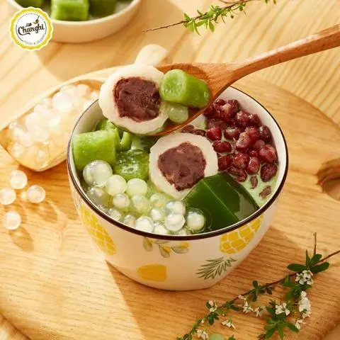 Hình ảnh Chè Matcha Đậu Đỏ Nhật Bản