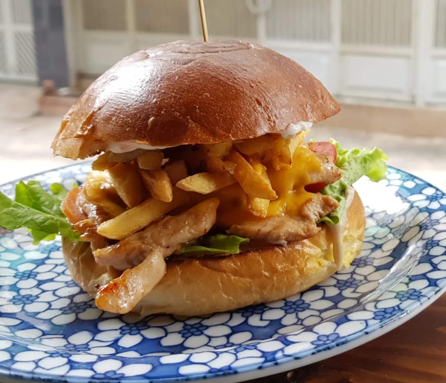Hình ảnh Burger Gà Teriyaki