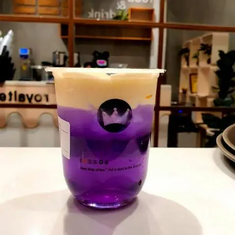 Hình ảnh Trà Hoa Đậu Biếc Kem Cheese