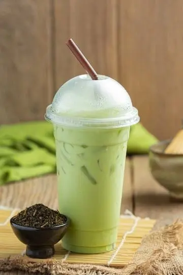 Hình ảnh Trà sữa Matcha (L = 700ml - XL = 1 lít)