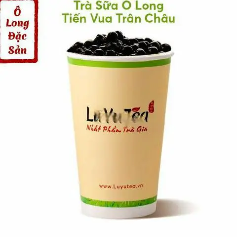 Hình ảnh Trà sữa ô long tiến vua trân châu