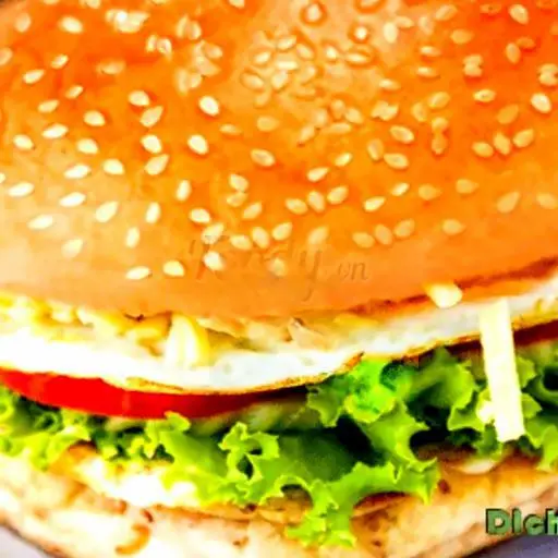 Hình ảnh Hamburger bò