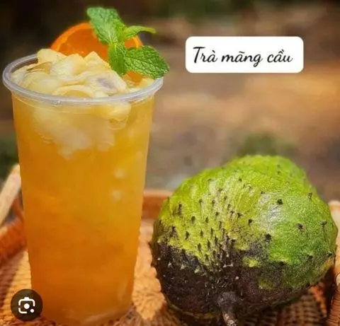 Hình ảnh Trà mãng cầu ly 700ml
