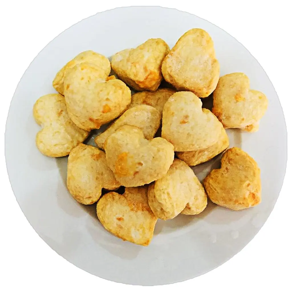 Hình ảnh Đậu Hũ Cá Hình Tim
