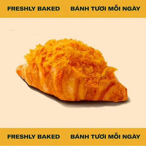 Hình ảnh Bánh Croissant Chà Bông (FB)