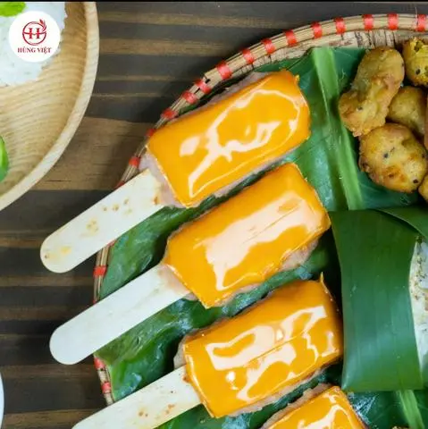 Hình ảnh Nem Kem Nướng Phô Mai 