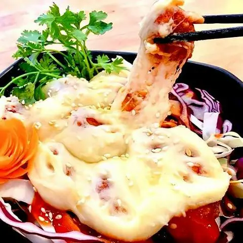 Hình ảnh Gà viên cay phô mai