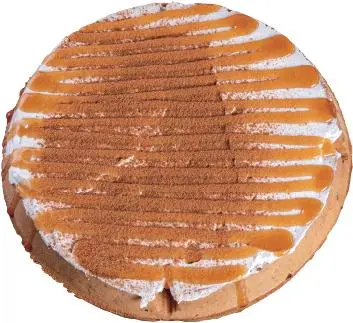 Hình ảnh Bánh Waffle Caramel và Bột Quế