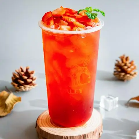 Hình ảnh Trà Dâu Tây - Uống Là Ghiền