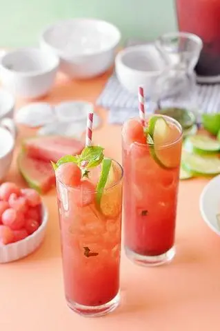 Hình ảnh Trà dưa hấu băng tuyết