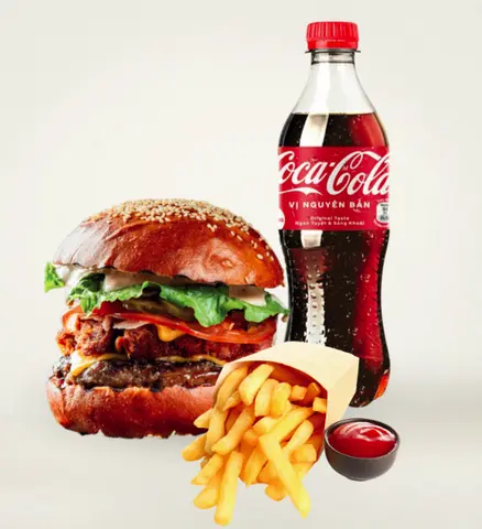Hình ảnh Combo Burger Kimchi