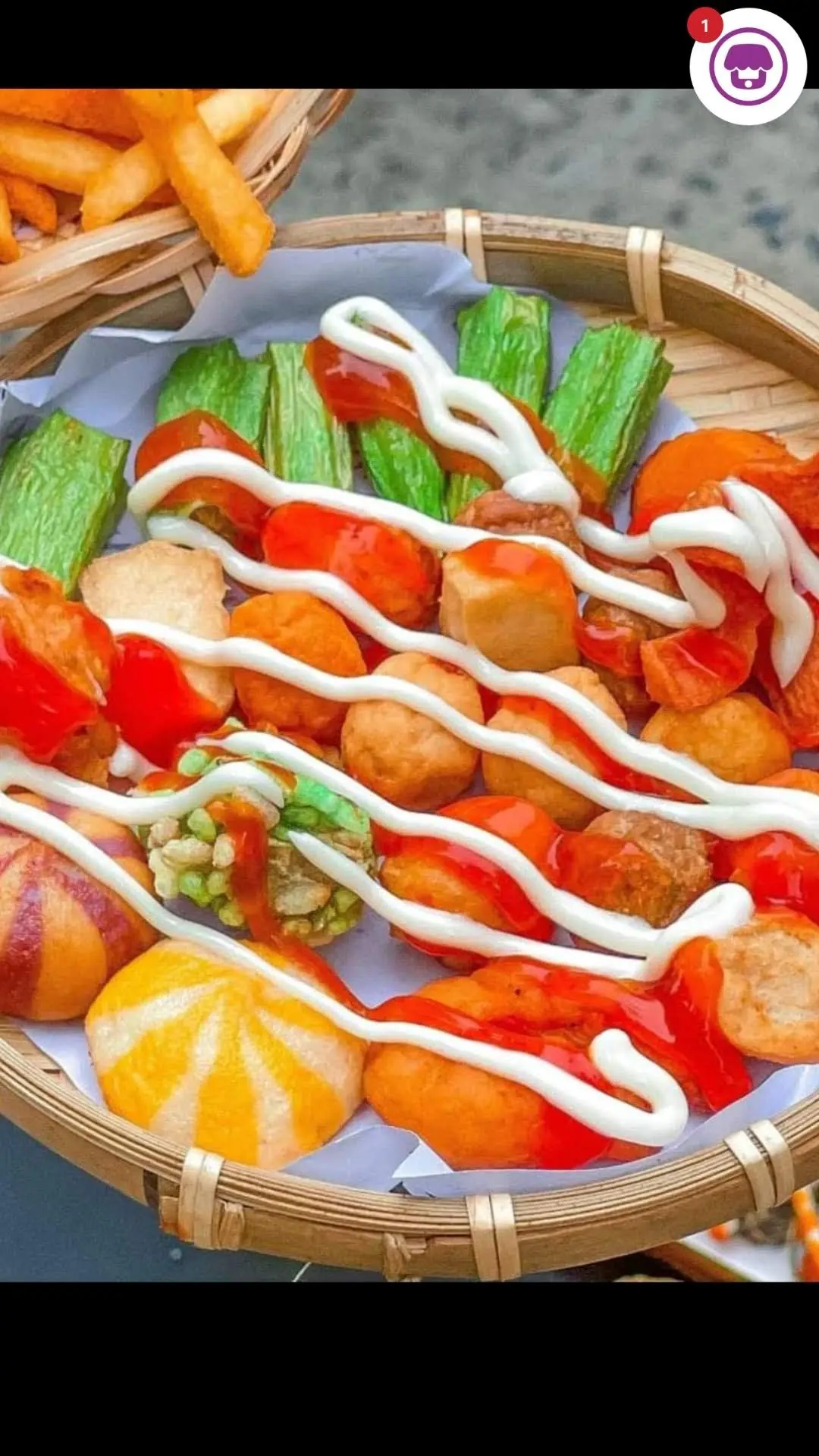 Hình ảnh Combo cá viên chiên nhỏ