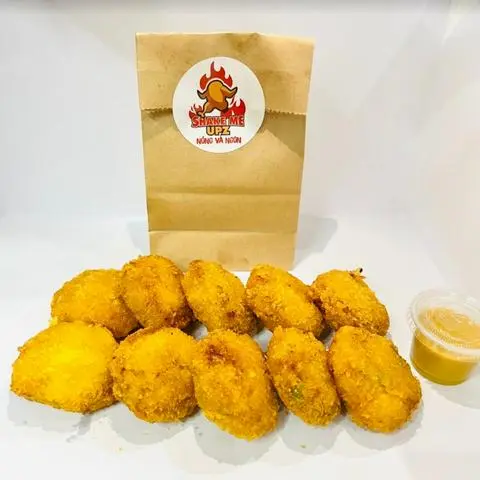 Hình ảnh 10 bánh gà sốt cay sương sương 