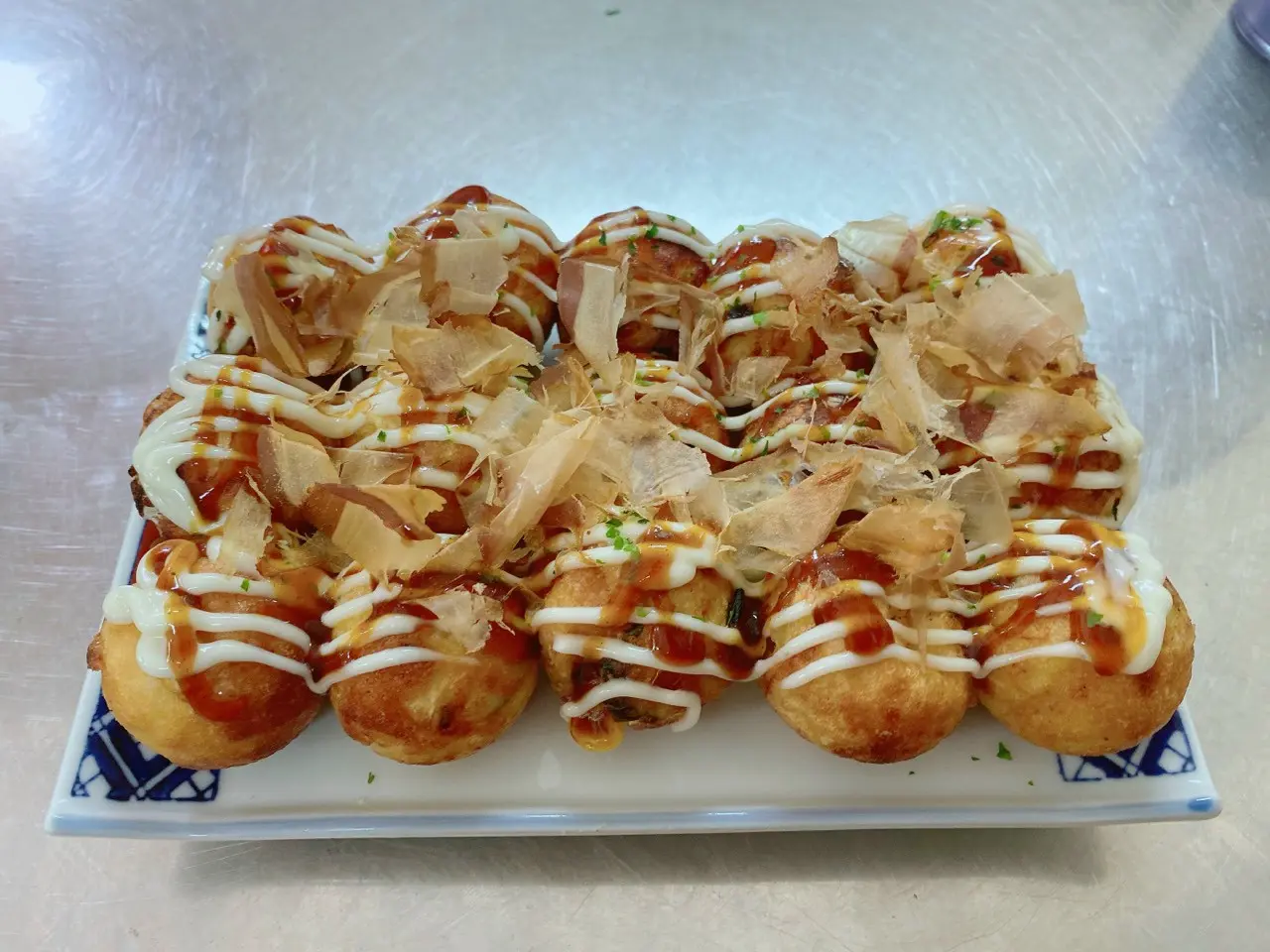 Hình ảnh Takoyaki nhân xúc xích