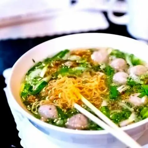 Hình ảnh Mì Tươi Bò Viên