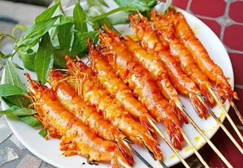 Hình ảnh Tôm nướng muối ớt