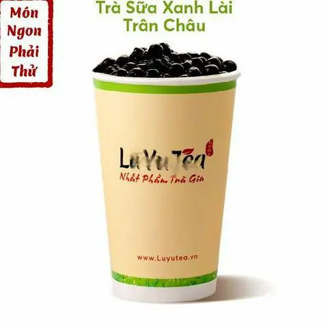 Hình ảnh Trà sữa xanh lài trân châu