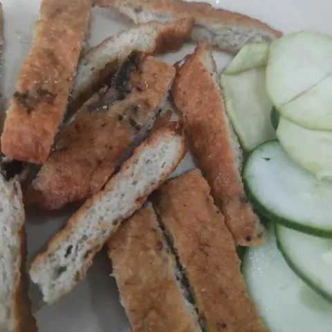 Hình ảnh chả cá thác lác chay