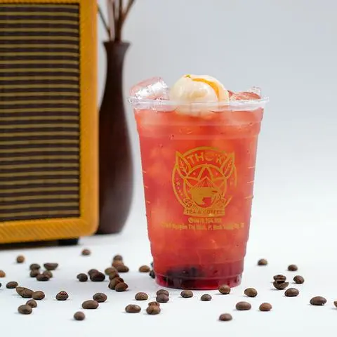 Hình ảnh Trà Atiso Hoa Vải 600ml