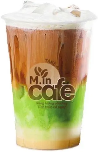 Hình ảnh Matcha latte cà phê