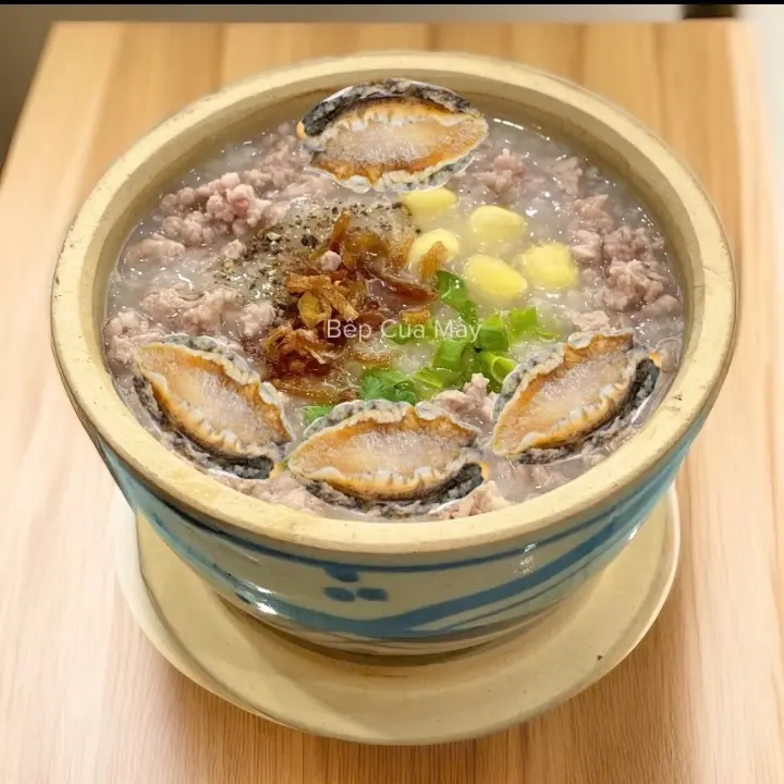 Hình ảnh Cháo Thịt Bằm + 4 Bào Ngư