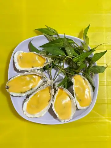 Hình ảnh Hàu nướng phô mai