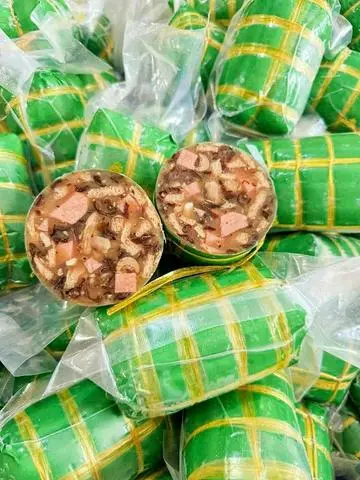 Hình ảnh Giò Thủ Nấm Thuần Chay 500g 