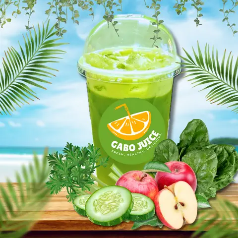 Hình ảnh Nước Ép Cần Tây Bó Xôi Dưa Leo Táo Detox - D6