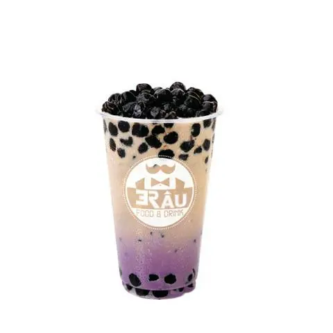 Hình ảnh Trà sữa trân châu đường đen khoai môn